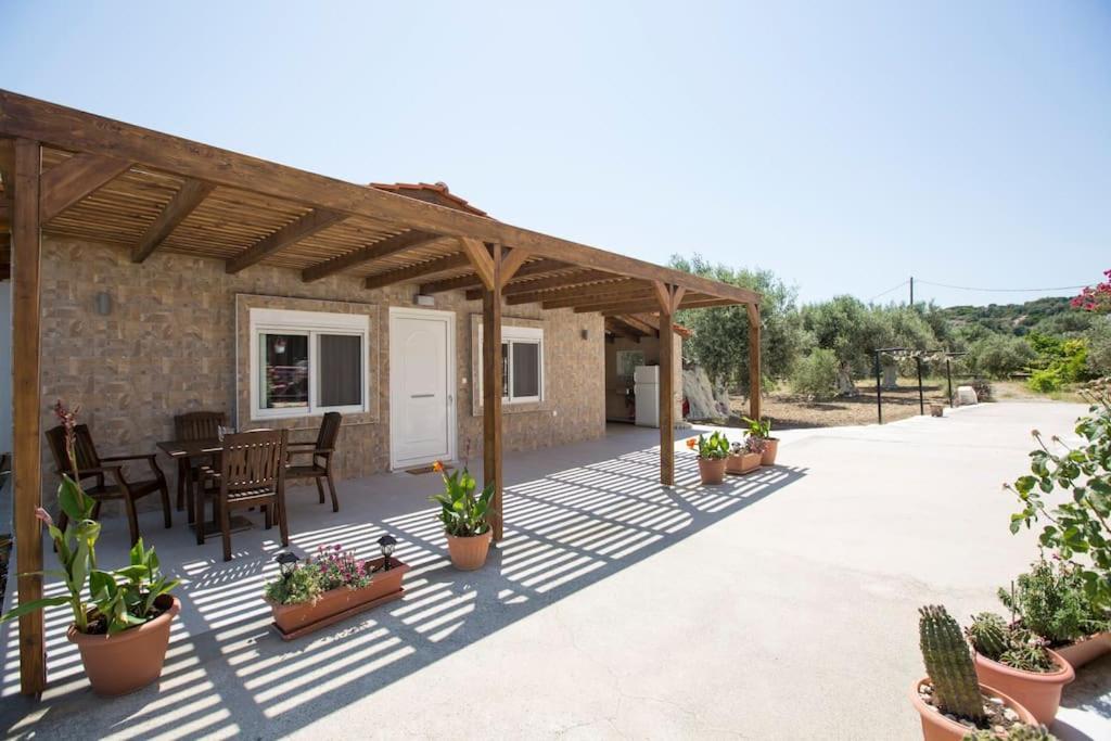 Serenity Studio Beach Home Afantou Exterior foto
